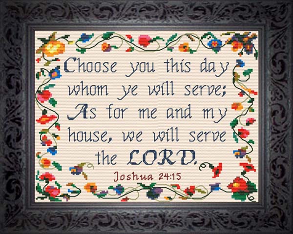 We Will Serve - Joshua 24:15